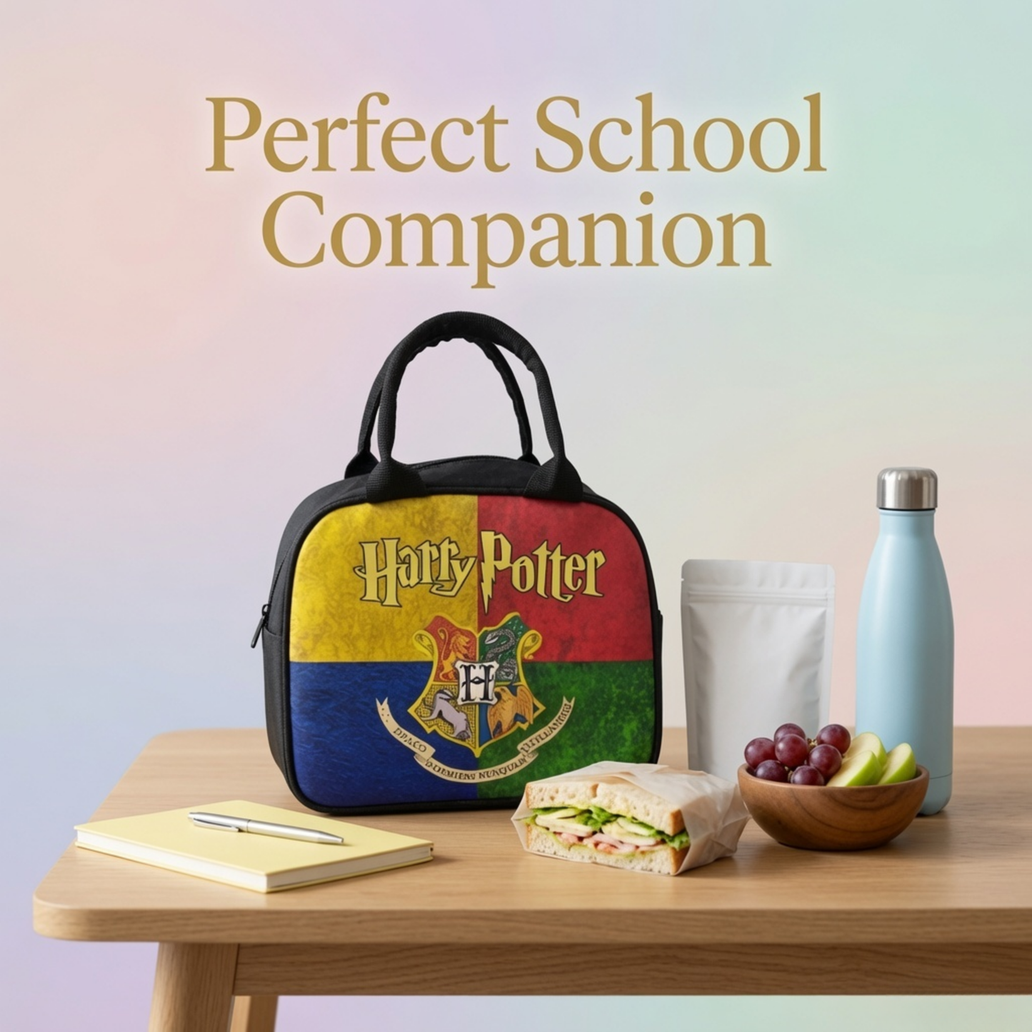 Harry Potter kids insulated lunch bag