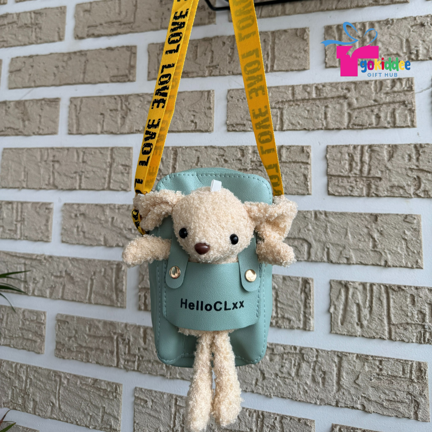 Teddy Bear sling bag for kids