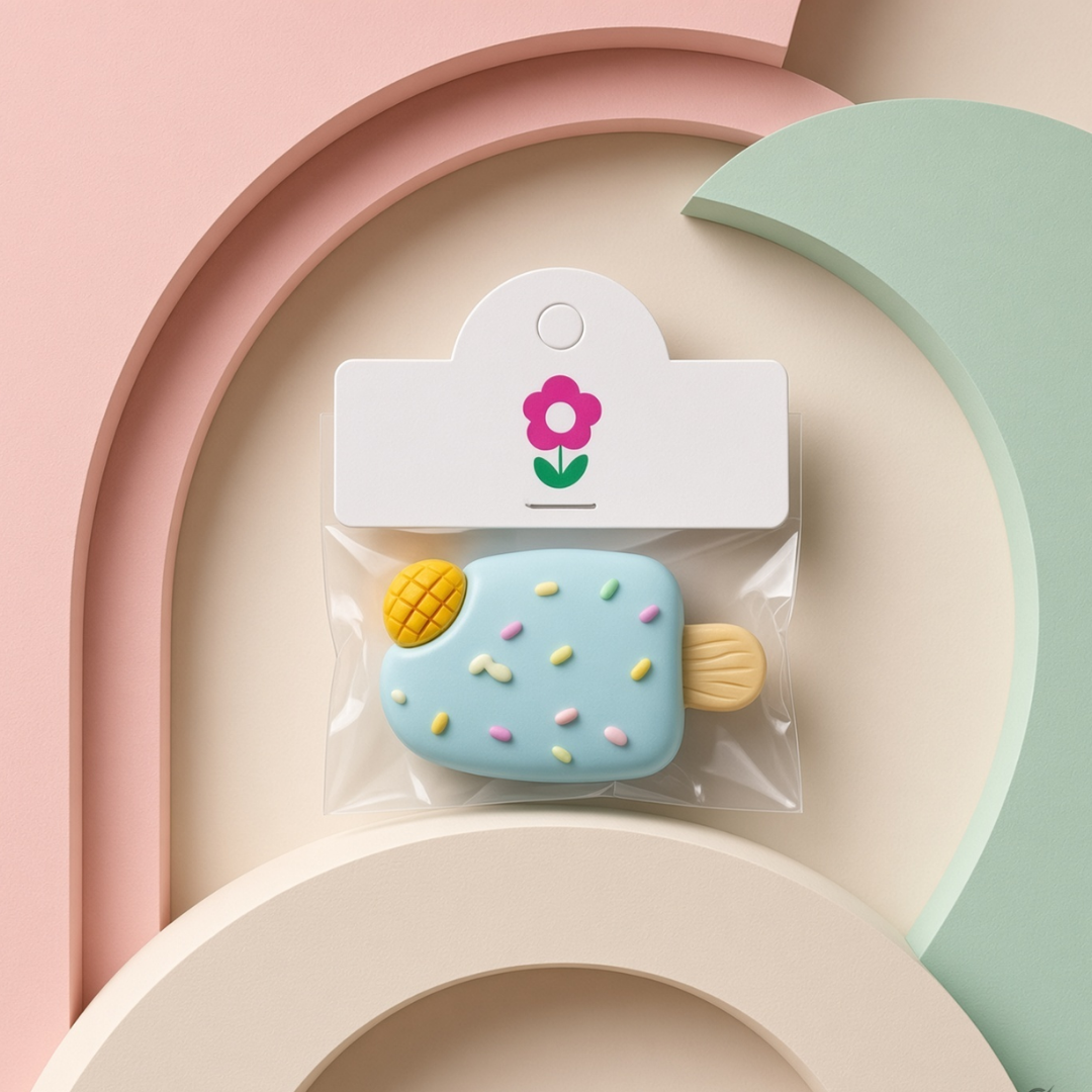Ice Cream Shape Hair Clip for Kids | Cute Hair Accessory