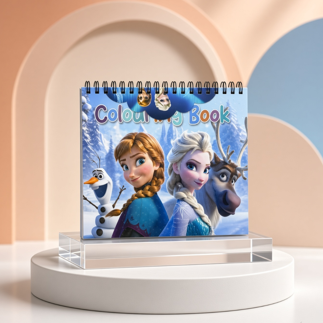 Coloring Book with Stickers