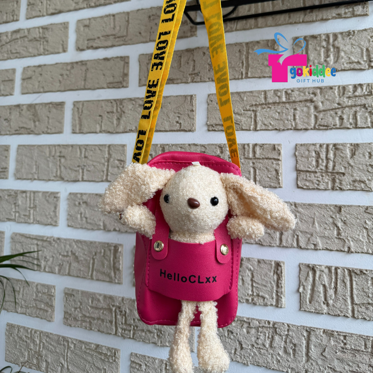 Teddy Bear sling bag for kids