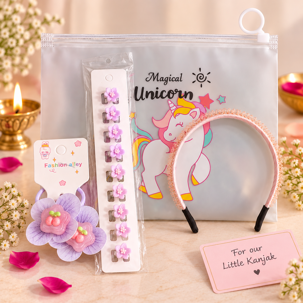 Magical Hair Accessories Gift Set for Girls