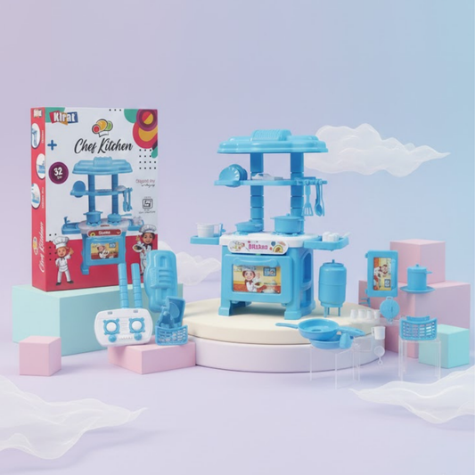 Kitchen Play Set (32 Pieces) | Pretend play