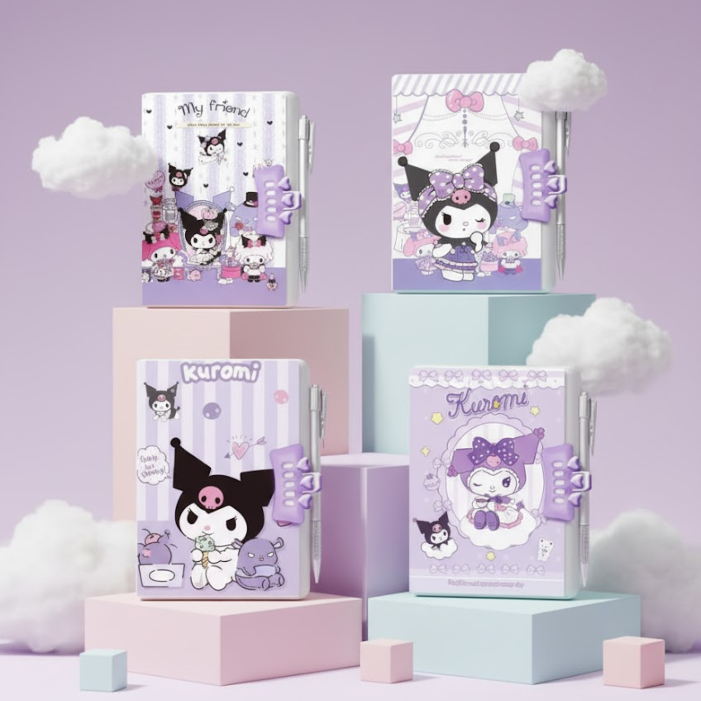 Kurmi Diary with lock & pen