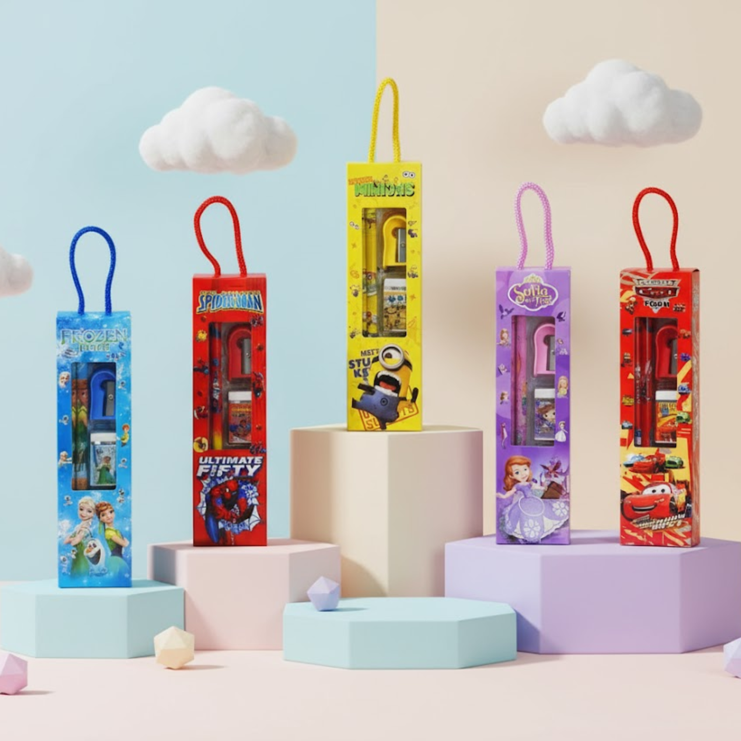 Stationery Kit - 5 Pcs