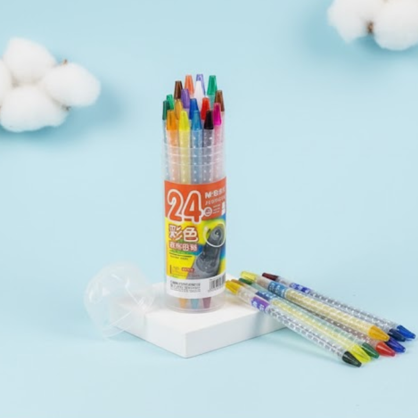 Rolling crayons - pack of 24