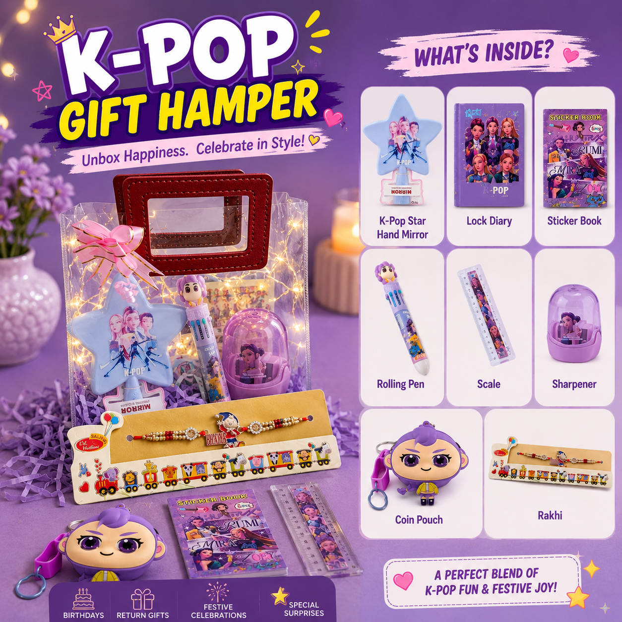 9 items K-Pop Gift Hamper-GKGHH001