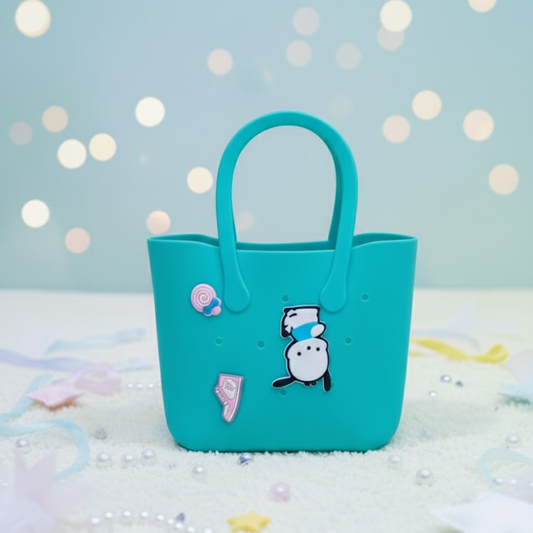 Silicone crocs bag