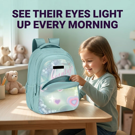 18" Stylish and light weight Butterfly School Backpack