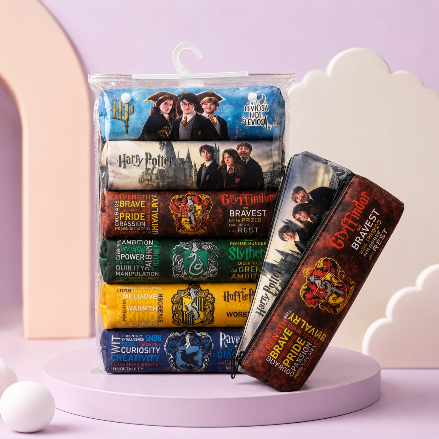 | Hogwarts Pencil Pouches for Kids