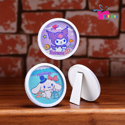 Sanrio Diamond Painting Kit – Kuromi, Hello Kitty; Cinnamoroll