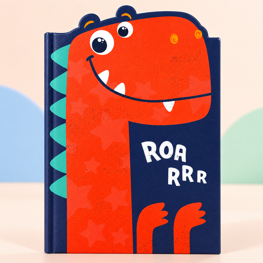 Dinosaur Notebook for Kids – Fun Dino Cover
