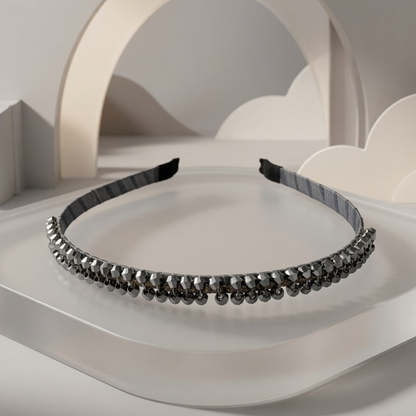 Crystal Beaded Hairband | Rhinestone Alice Band