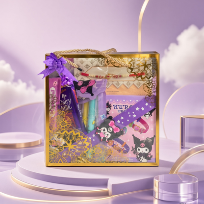 9 in 1 Kuromi Gift Hamper | Box Gift Packing Included