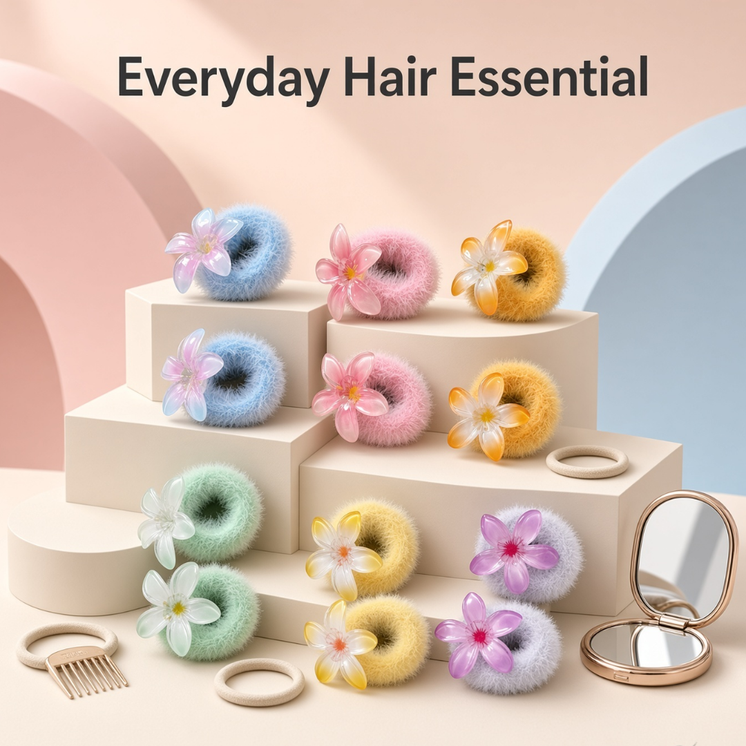 Pastel Floral BANDS (PAIR OF 2) | Everyday Hair Essentials