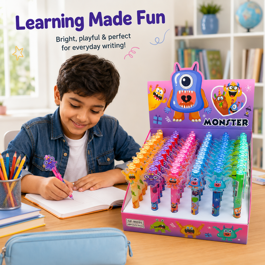 Cute Monster Gel Pen for Kids