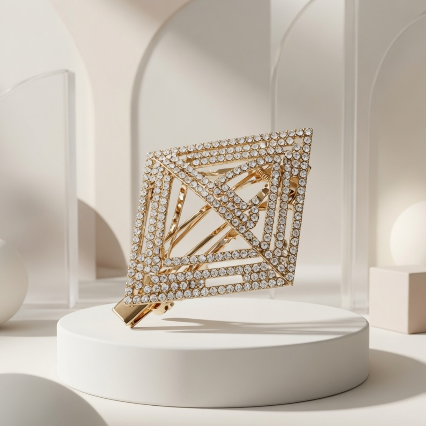 Premium Pearl & Metal Hair Clip Coll