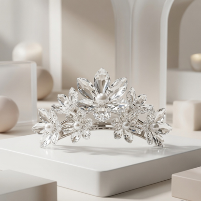 Premium Pearl & Metal Hair Clip Coll