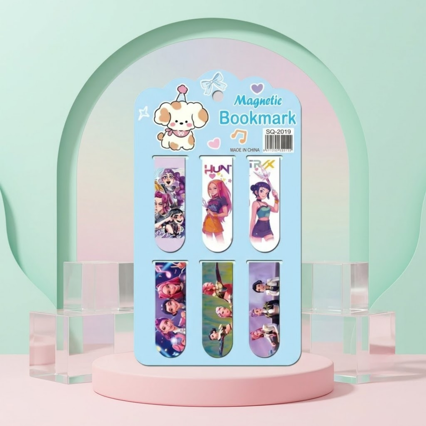 K-Pop Demon Hunters Magnetic Bookmark Pack of 6