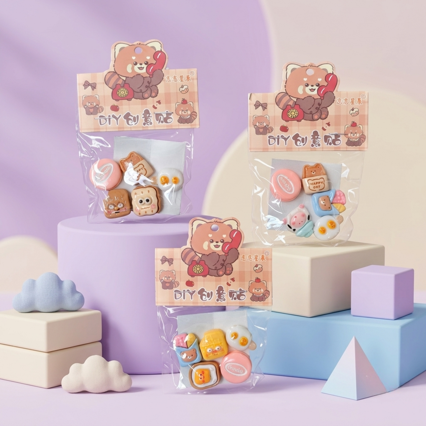 Mini DIY Kawaii Charms for Decorations