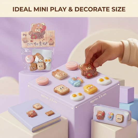 Mini DIY Kawaii Charms for Decorations