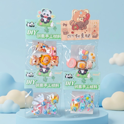 Mini DIY Kawaii Charms for Decorations