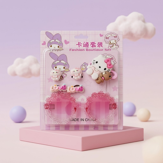 Kuromi Kids Accessories Gift Pack