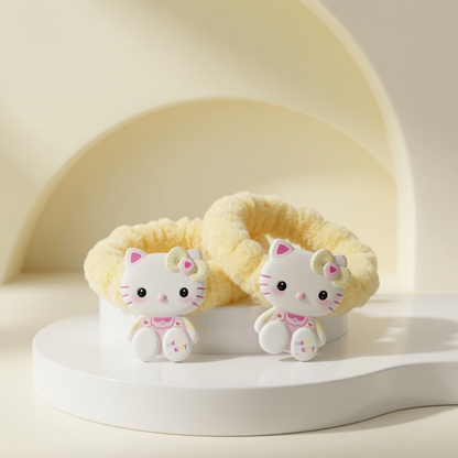 Hello Kitty Fluffy Hair Ties | Set of 2