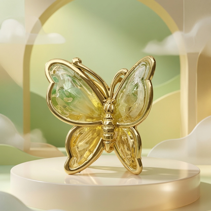 Crystal Butterfly Hair Claw