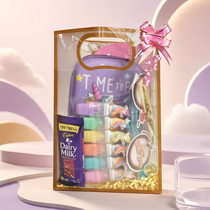6 in 1 Unicorn Gift Set for Girls | Premium Gift Cover Included