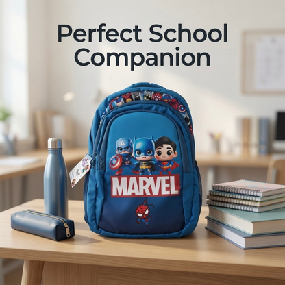 16" Superhero School Backpack for Kids