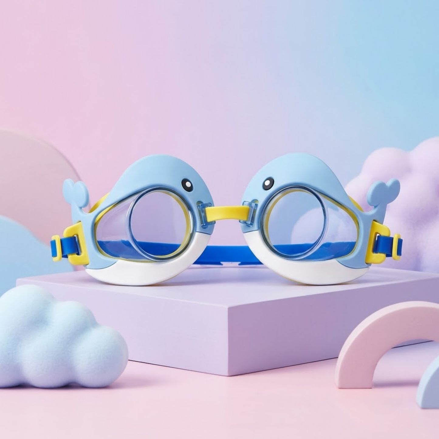 Kids Cartoon Swimming Goggles