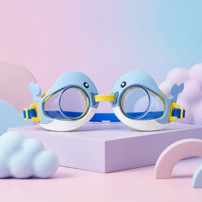 Kids Cartoon Swimming Goggles