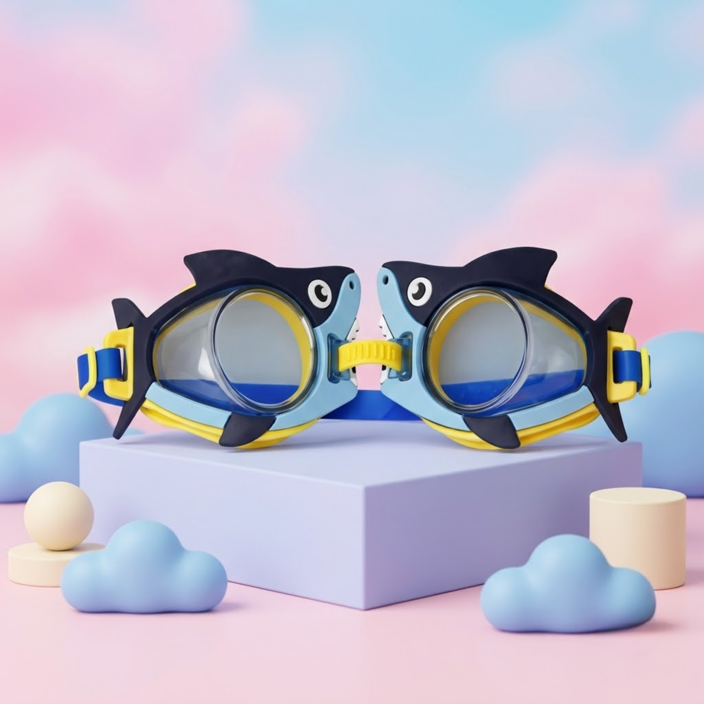 Kids Cartoon Swimming Goggles