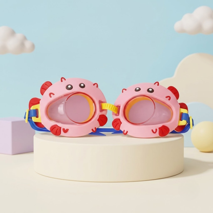 Kids Cartoon Swimming Goggles