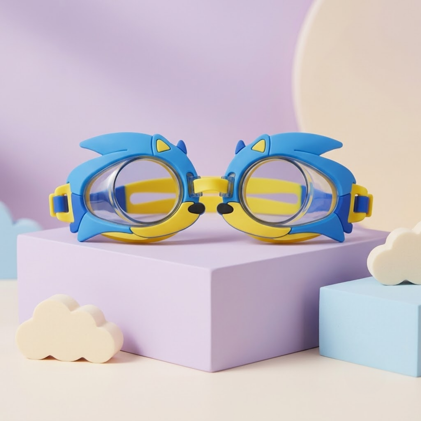 Kids Cartoon Swimming Goggles
