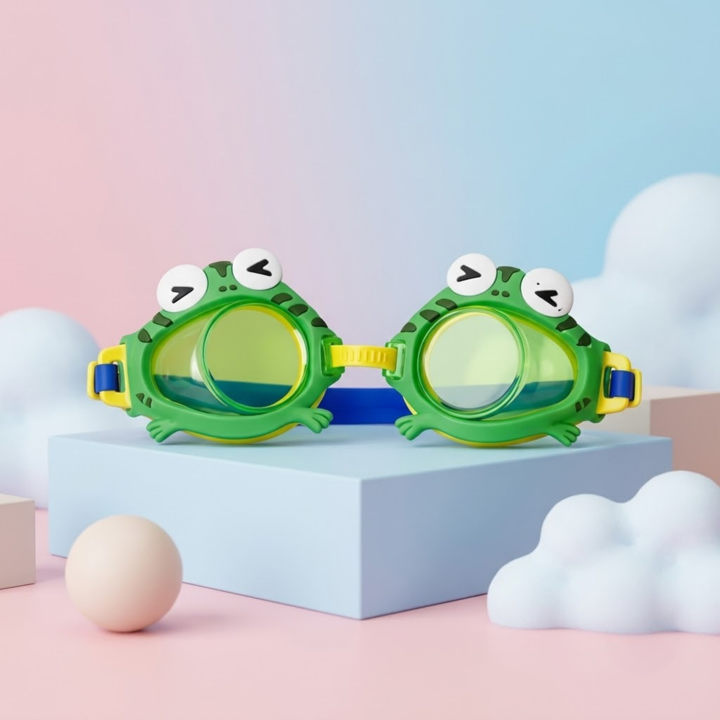 Kids Cartoon Swimming Goggles