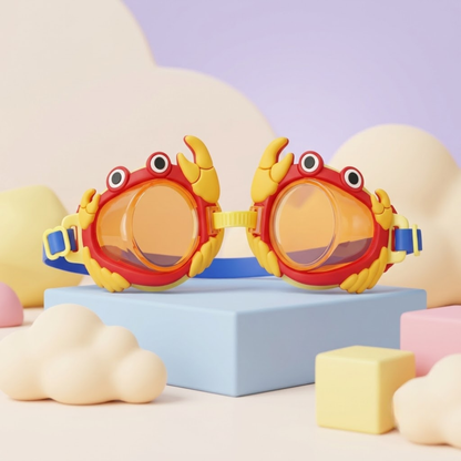 Kids Cartoon Swimming Goggles