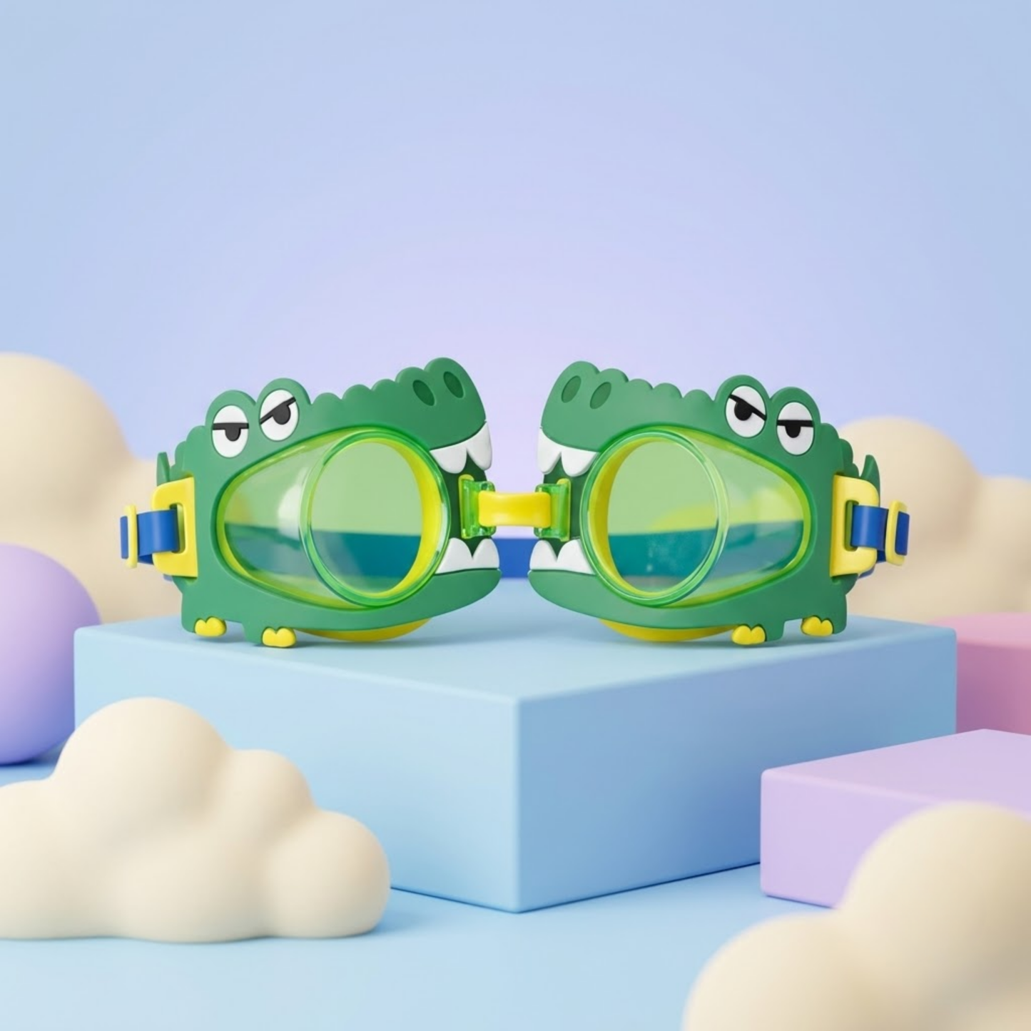 Kids Cartoon Swimming Goggles