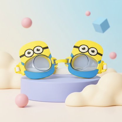 Kids Cartoon Swimming Goggles
