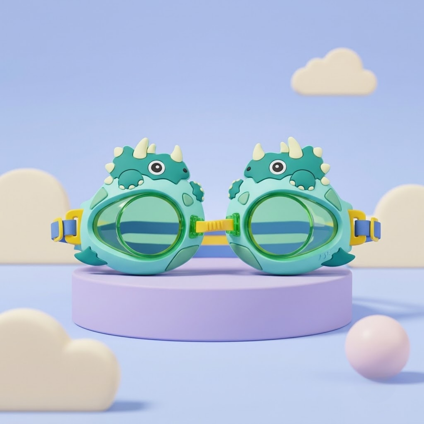 Kids Cartoon Swimming Goggles