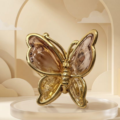 Crystal Butterfly Hair Claw