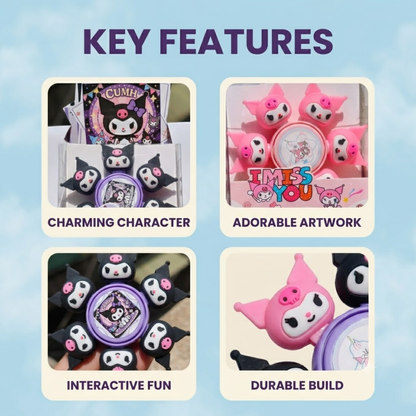 Kuromi Fidget Spin cum Highlighter Markers