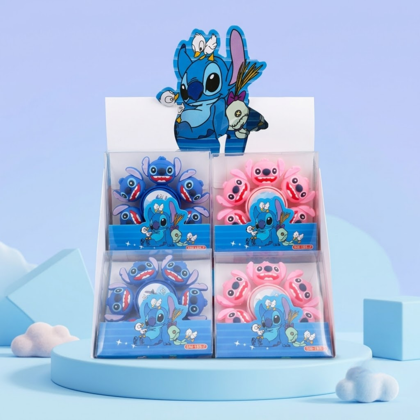 Stich Fidget Spin cum Highlighter Markers