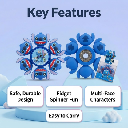 Stich Fidget Spin cum Highlighter Markers