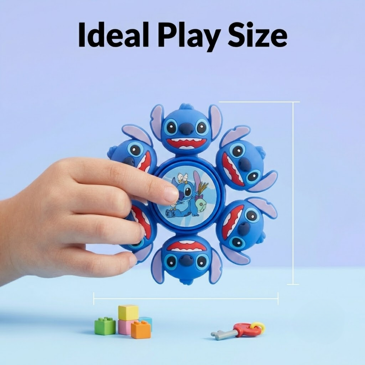 Stich Fidget Spin cum Highlighter Markers