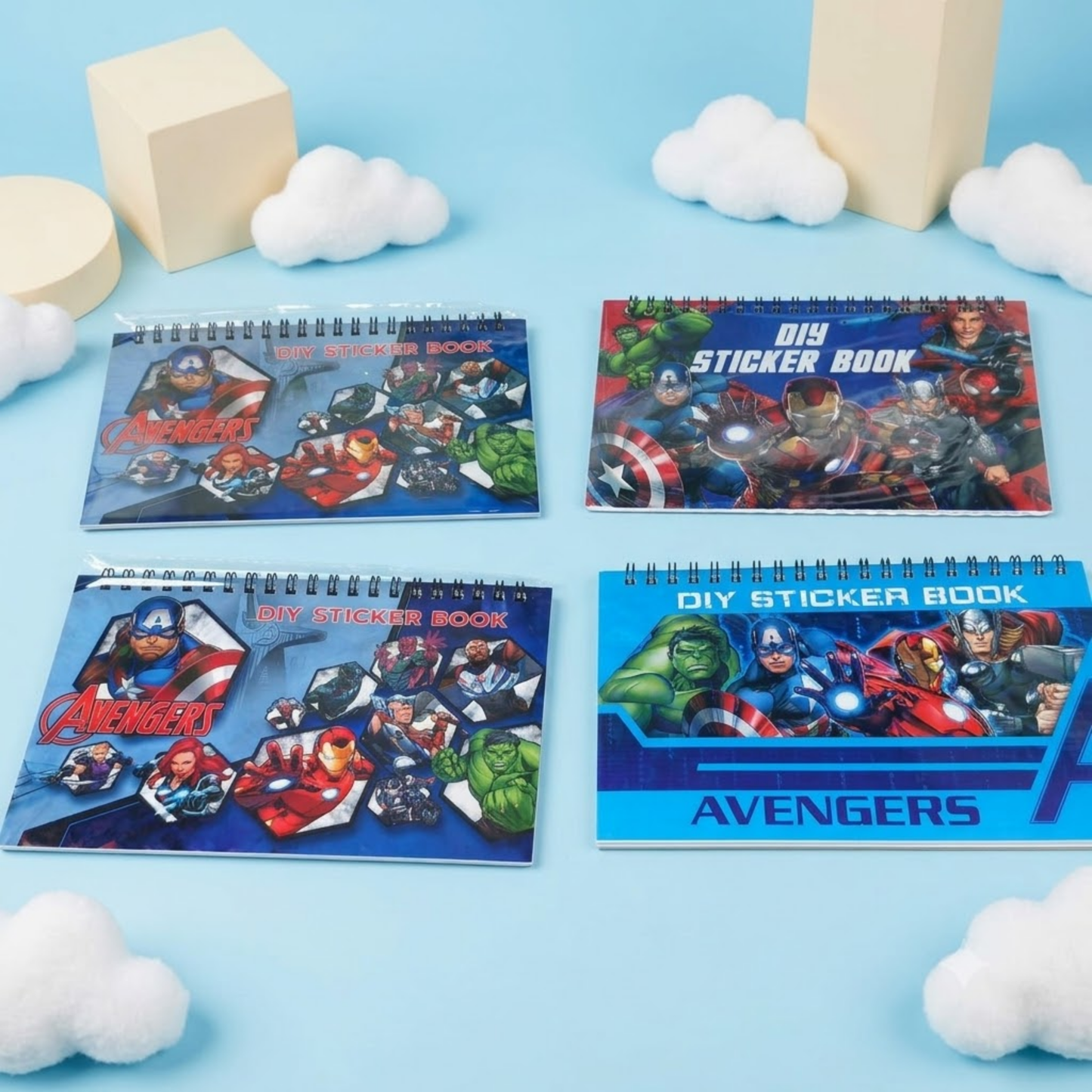 Avengers stickers book