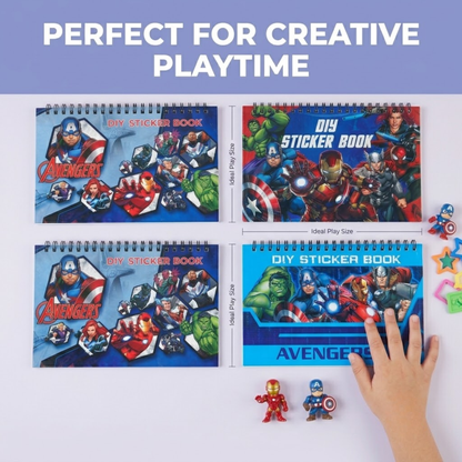 Avengers stickers book