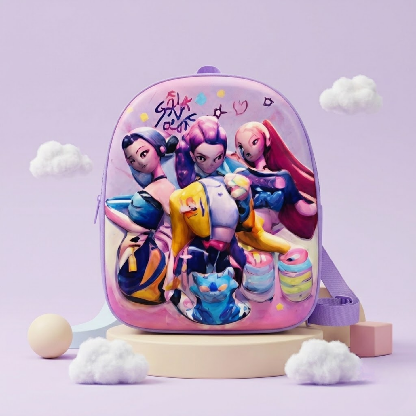 KPOP Hard Shell Backpack for Kids