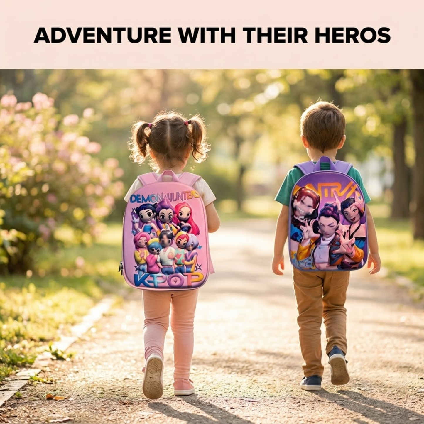 KPOP Hard Shell Backpack for Kids